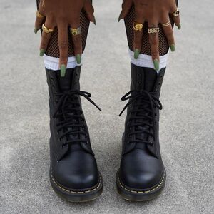 Dr. Martens 1460 Pascal Virginia Leather Lace Up Boots